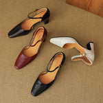 Amaris Genuine Leather Heels
