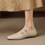 Orik Genuine Leather Flats