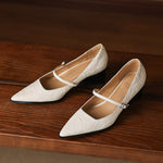 Orvia Genuine Leather Heels