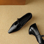 Zuri Genuine Leather T-Strap Mary Jane Pumps