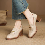 Zivra Genuine Leather Heels