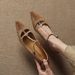 Marve Genuine Leather Pumps