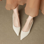 Aeris Genuine Leather Heels