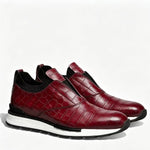 Darcel Genuine Leather Slip-On Sneakers