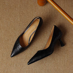 Elore Genuine Leather Heels