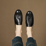 Serin Genuine Leather Mules