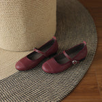 Sela Genuine Leather Flats
