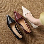 Nia Genuine Leather Heels