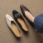 Darsi Genuine Leather Flats