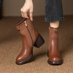 Odette Genuine Leather Boots