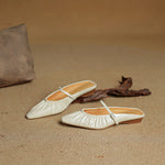 Zella Genuine Leather Mules