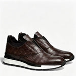 Darcel Genuine Leather Slip-On Sneakers
