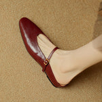Kiro Genuine Leather Mules