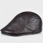 Malcolm Genuine Leather Cap