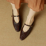 Kiro Genuine Leather Mules