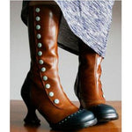 Anmutige orthopädische Stiefel für einen modernen Look