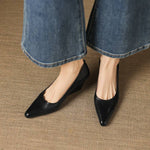 Zyla Genuine Leather Heels