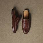 Serin Genuine Leather Mules
