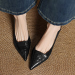 Nia Genuine Leather Heels