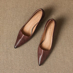 Revia Genuine Leather Heels