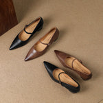 Felcia Genuine Leather Heels