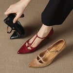 Marve Genuine Leather Pumps