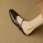 Kiro Genuine Leather Mules