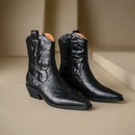 Dakota Genuine Leather Western Boots