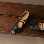 Orik Genuine Leather Flats
