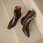 Dakota Genuine Leather Western Boots