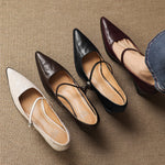 Orvia Genuine Leather Heels