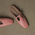 Keva Genuine Leather Mules