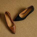 Belle Genuine Leather Heels