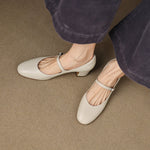 Cadrel Genuine Leather Pumps
