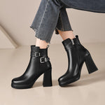 Ainsley Knit Ankle Boots