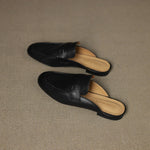 Serin Genuine Leather Mules