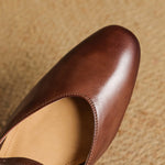 Merisa Genuine Leather Mules