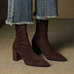 Alora Genuine Suede Boots