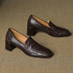 Sora Genuine Leather Heels