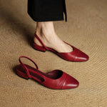 Ada Genuine Leather Mules