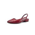 Ada Genuine Leather Mules