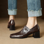 Ekra Genuine Leather Heels