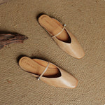 Miral Genuine Leather Mules
