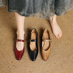 Maira Genuine Leather Heels