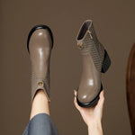 Odette Genuine Leather Boots