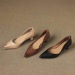 Elyia Genuine Leather Heels