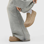 Milo Cowhide Slip-On Suede Shoes