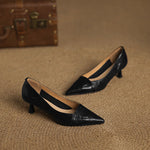 Nia Genuine Leather Heels