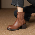 Odette Genuine Leather Boots
