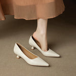 Aeris Genuine Leather Heels
